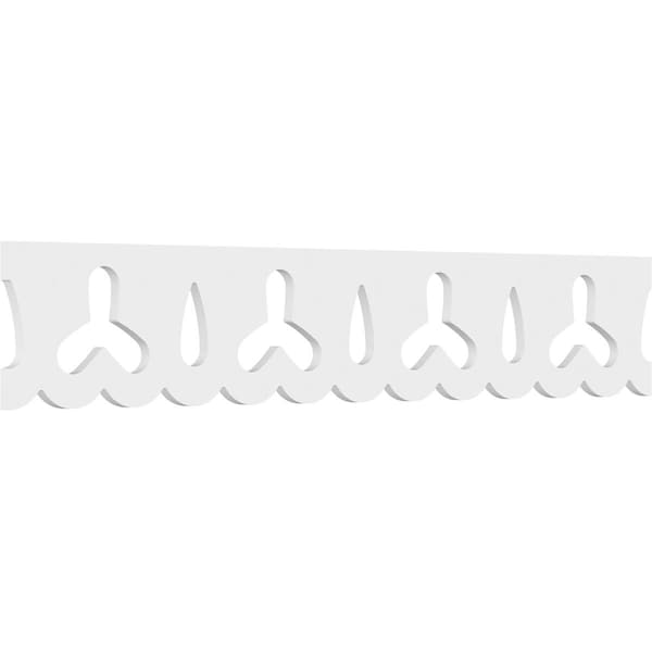 Ekena Millwork Holland Architectural Grade PVC Running Trim, 8"H x 5/8"P x 48"L RUNP08X0625X48HOL - main